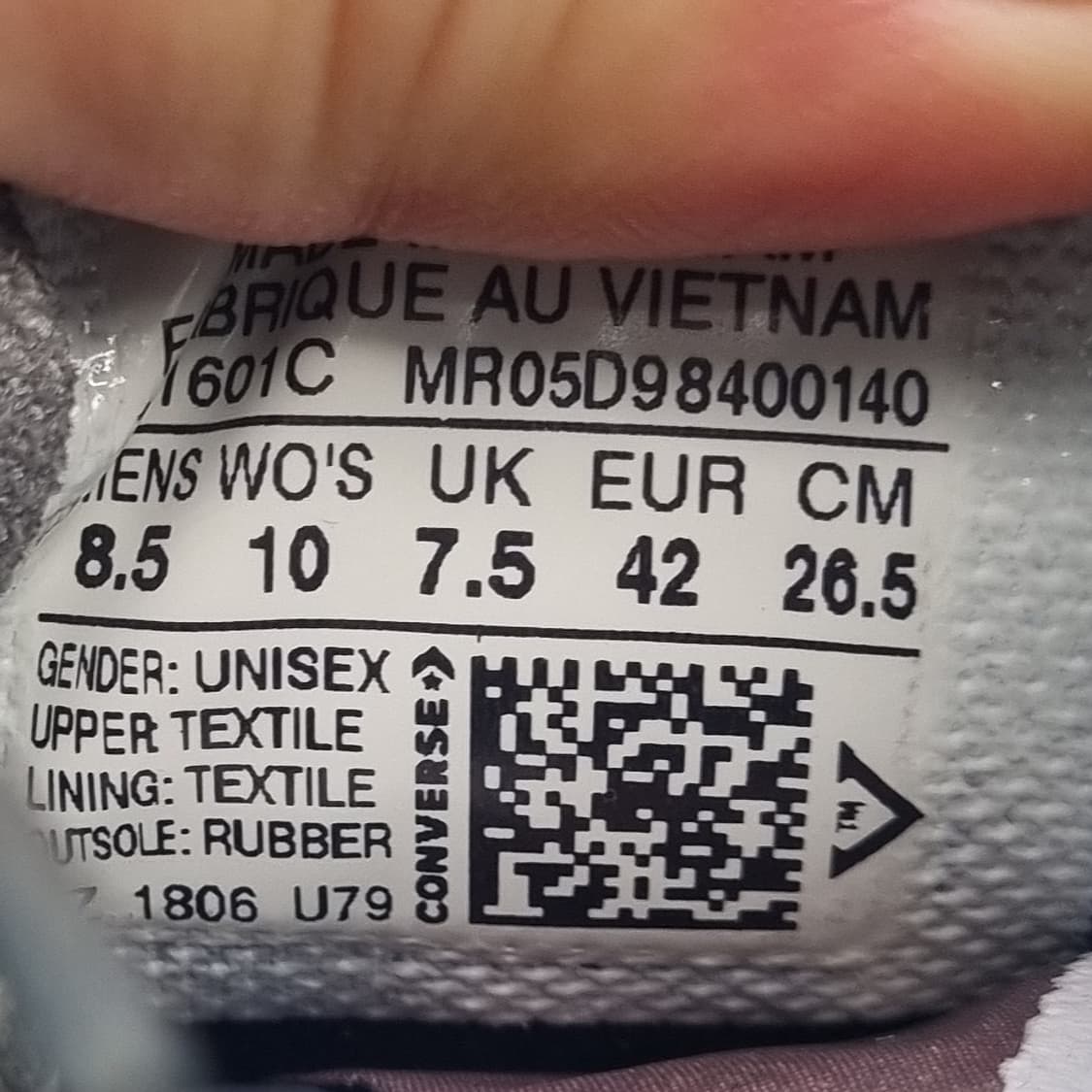 oo 컨버스 코트랜드 남성스니커즈 265 상품이미지6