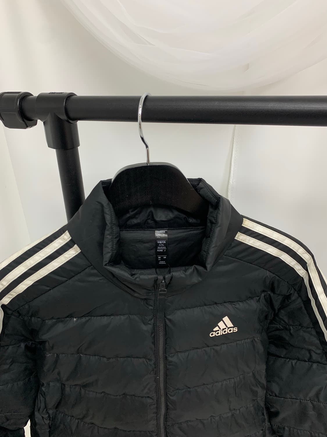 아디다스 삼선 경량패딩 상품이미지4