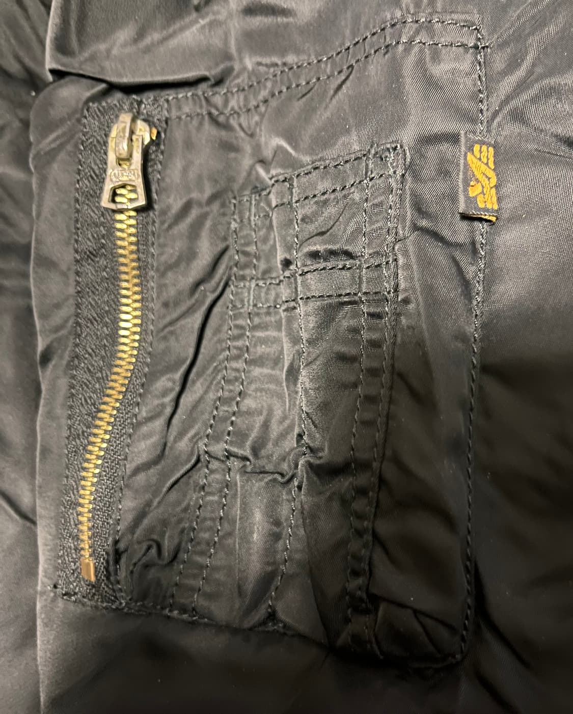 알파인더스트리 MA-1 항공점퍼 레귤러 L 상품이미지2