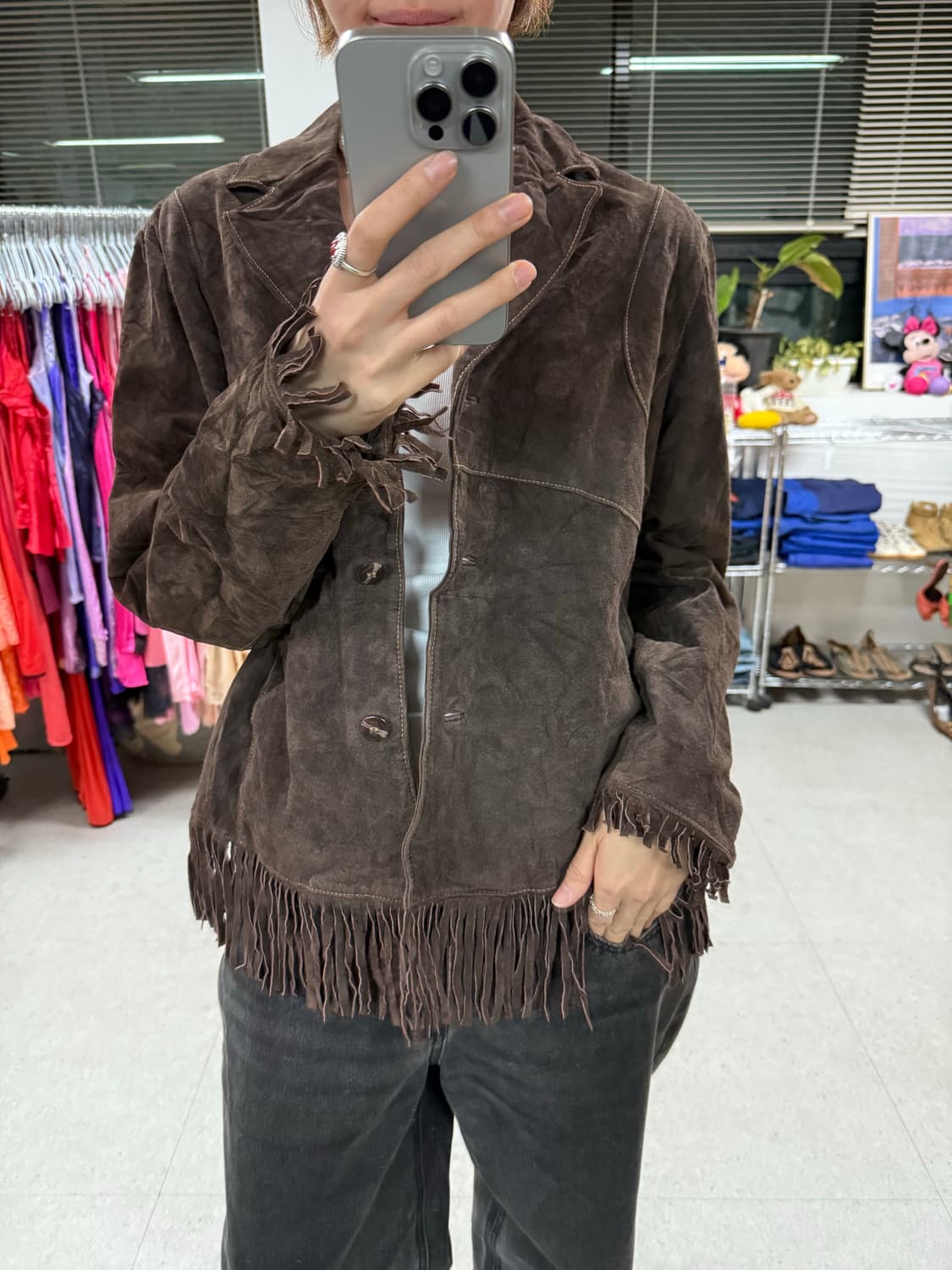 Outbrook fringe jacket 프린지자켓 상품이미지1