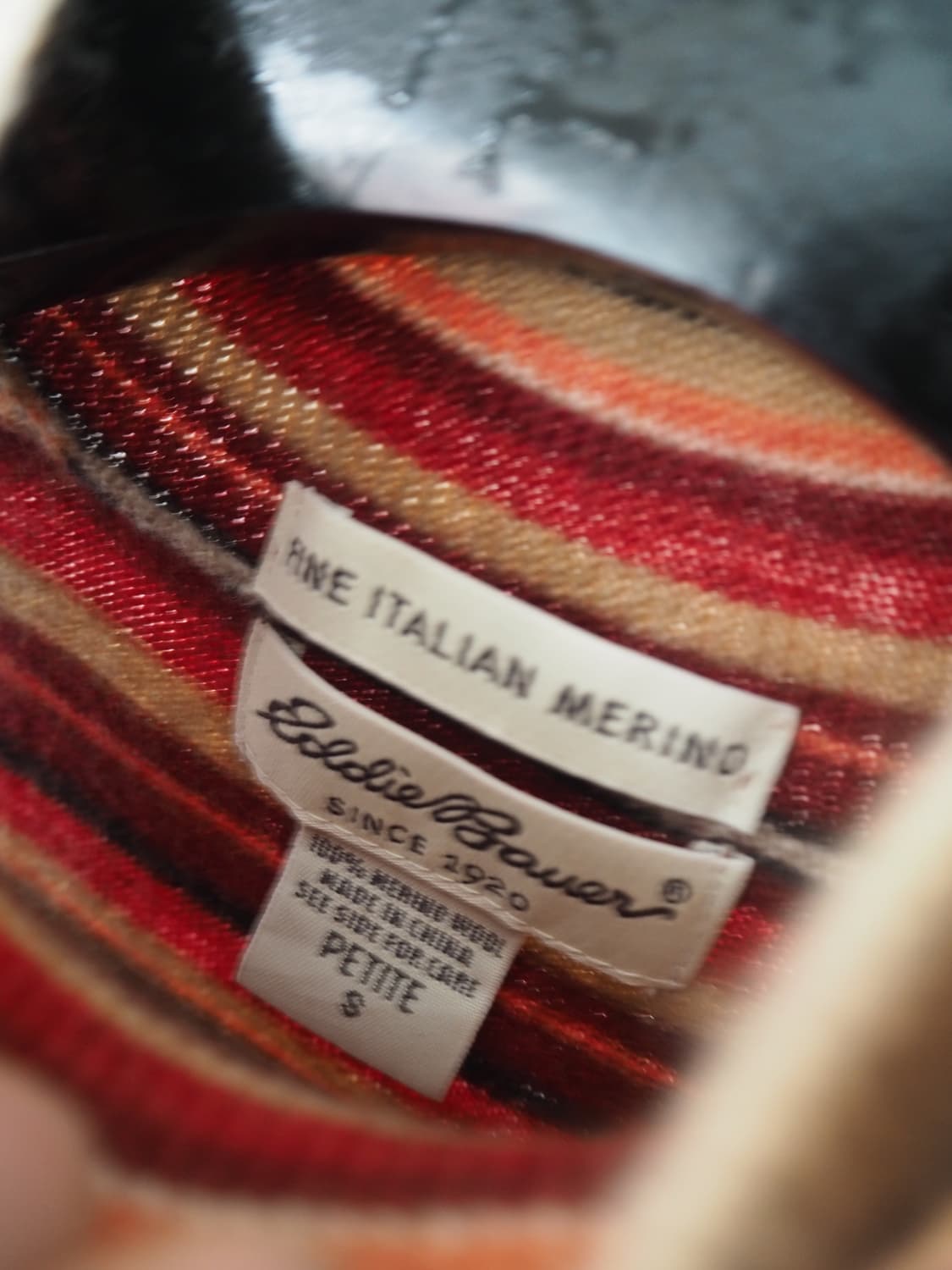 Eddie Bauer italian merino wool vest 상품이미지6