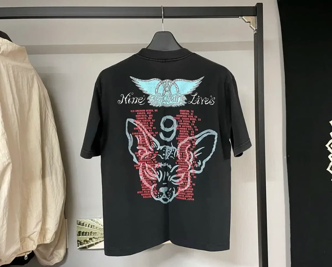 에어로스미스 90s 밴드티 상품이미지3