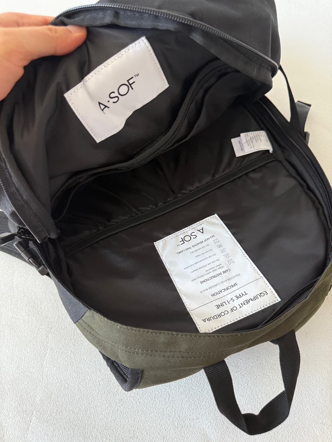 에이소프(A.SOF) 백팩 상품이미지9