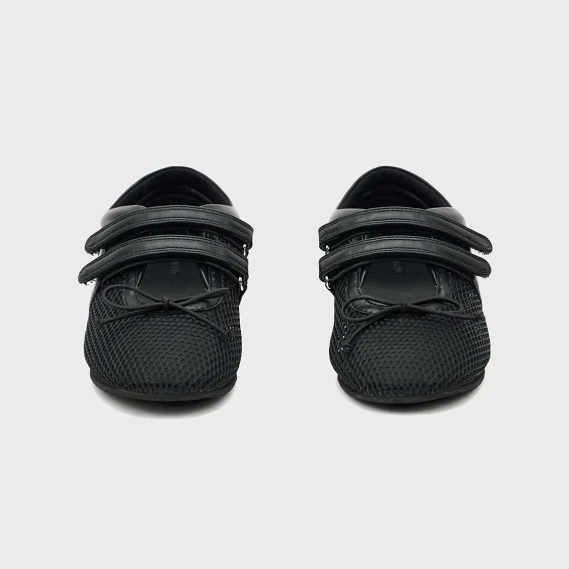 다이닛 RIBBON MOZZI MESH BLACK 리본 모찌 메쉬 블랙 상품이미지2