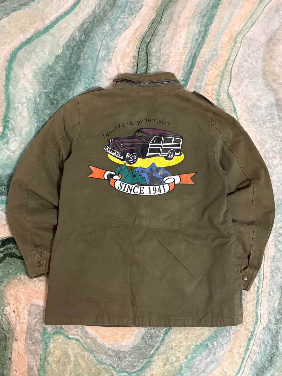 빈티지 밀리터리 필드 자켓 상품이미지5