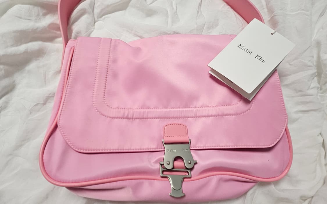새제품 마뗑킴 버클백 핑크 상품이미지1