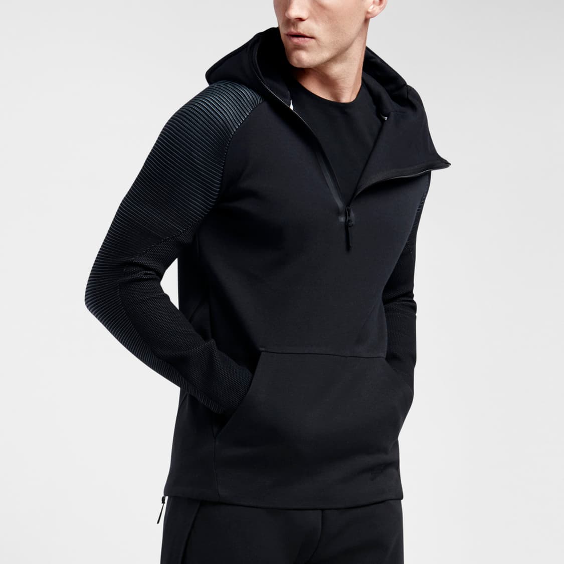 일본 나이키 라파엘나달 테크플리스 후디 후드 집업 L 테니스 황제 상품이미지8