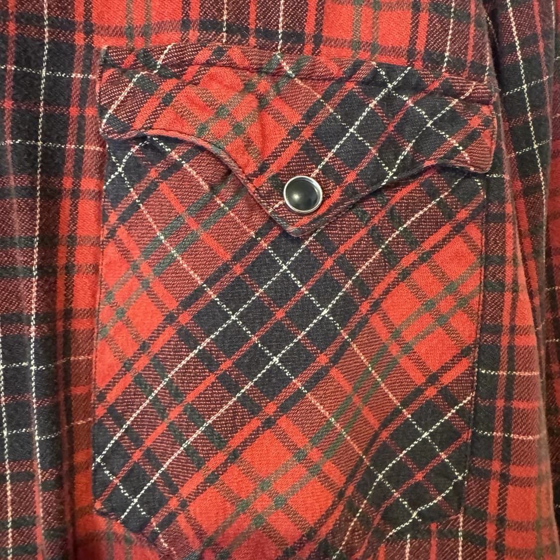 RRL 더블알엘 플래드 트윌 웨스턴 셔츠 상품이미지5