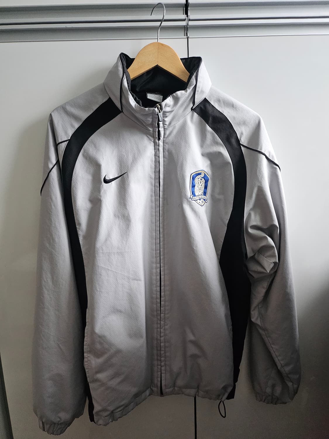 나이키 2002 한국 국대 축구팀 바람막이 트랙자켓 L 바지 M 세트 상품이미지1