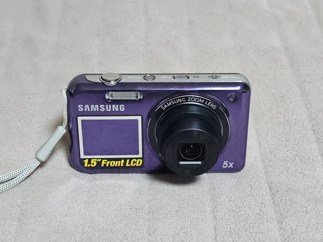 삼성 PL120 디지털 카메라, 퍼플 상품이미지1