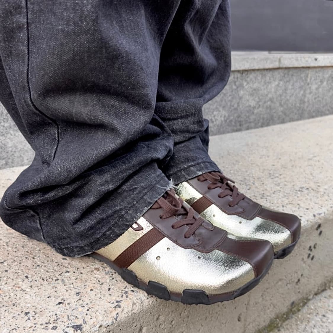 00s 레어 디젤 스퀘어토 스니커즈 풀박스 상품이미지1