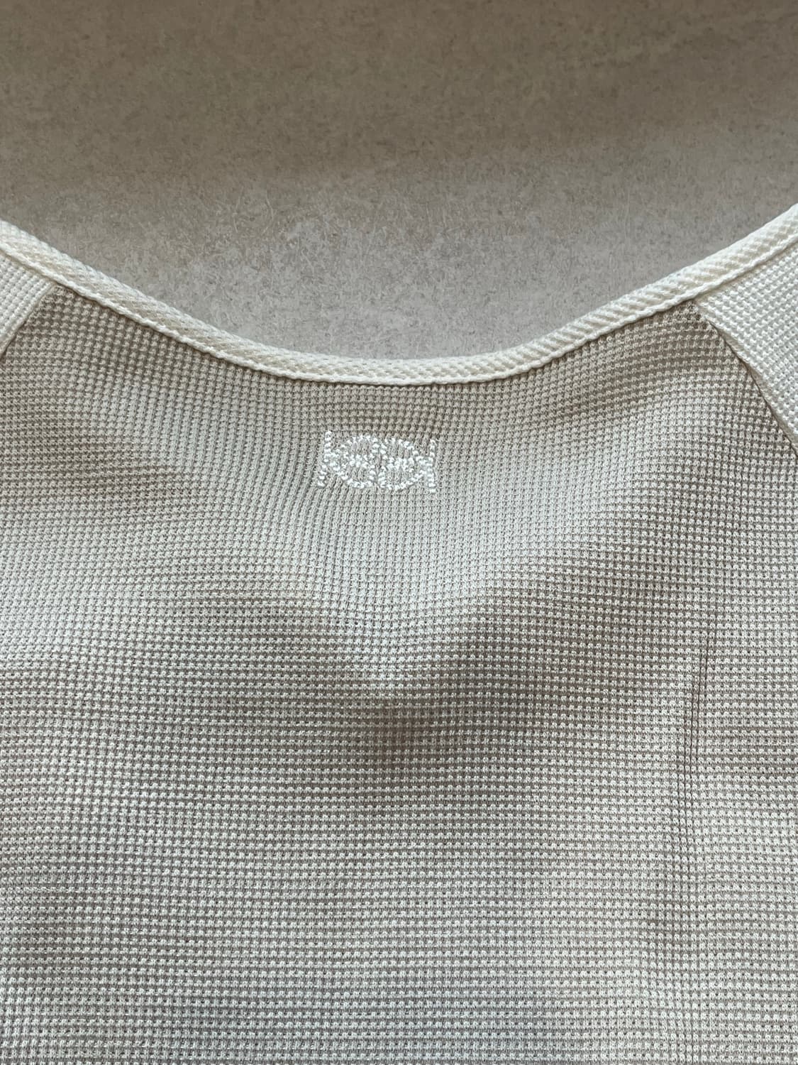 기준 래글런 컷아웃 탑 니트 S 상품이미지4