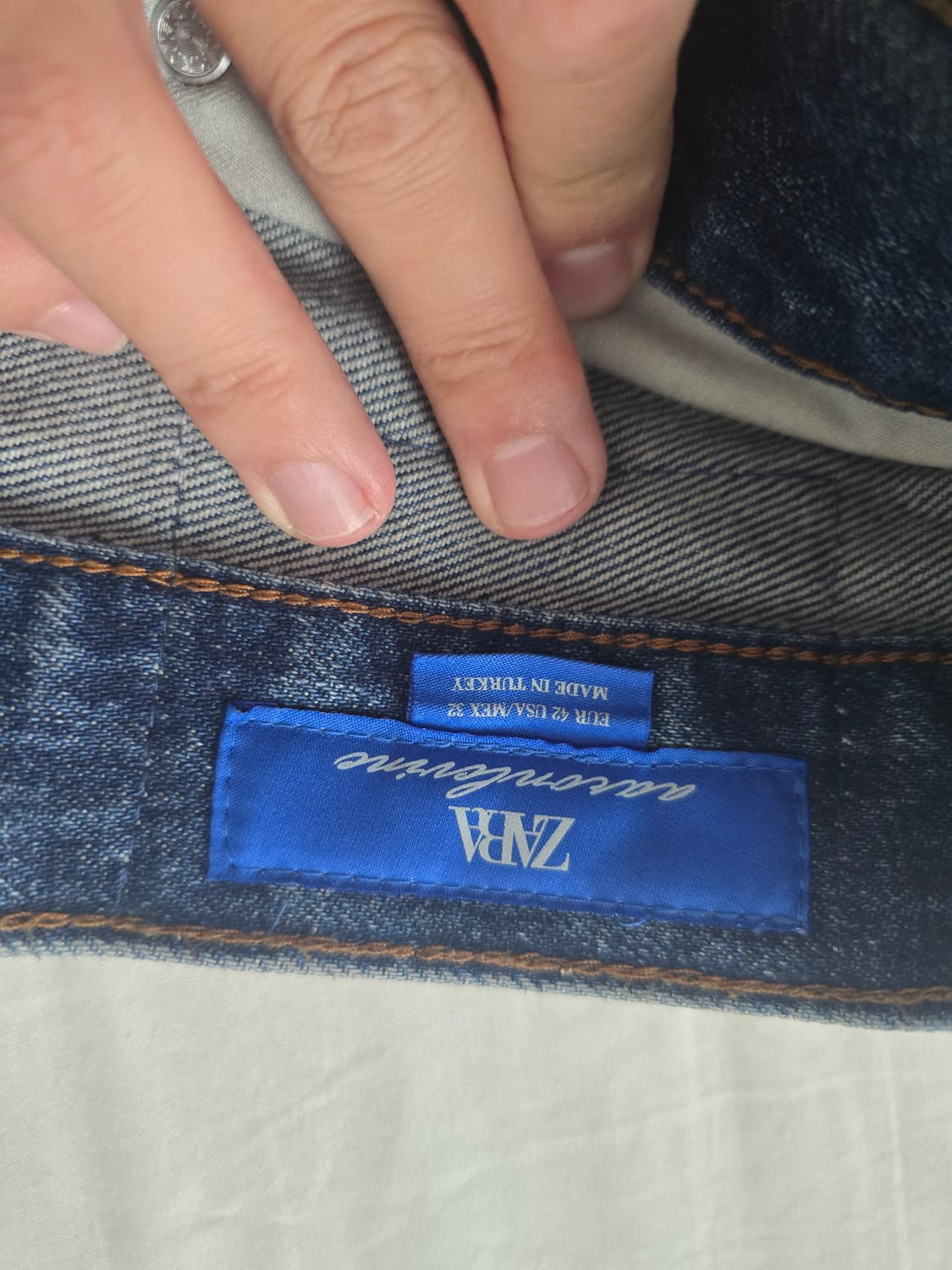 자라 애런르바인 스트레이트진 32 상품이미지3