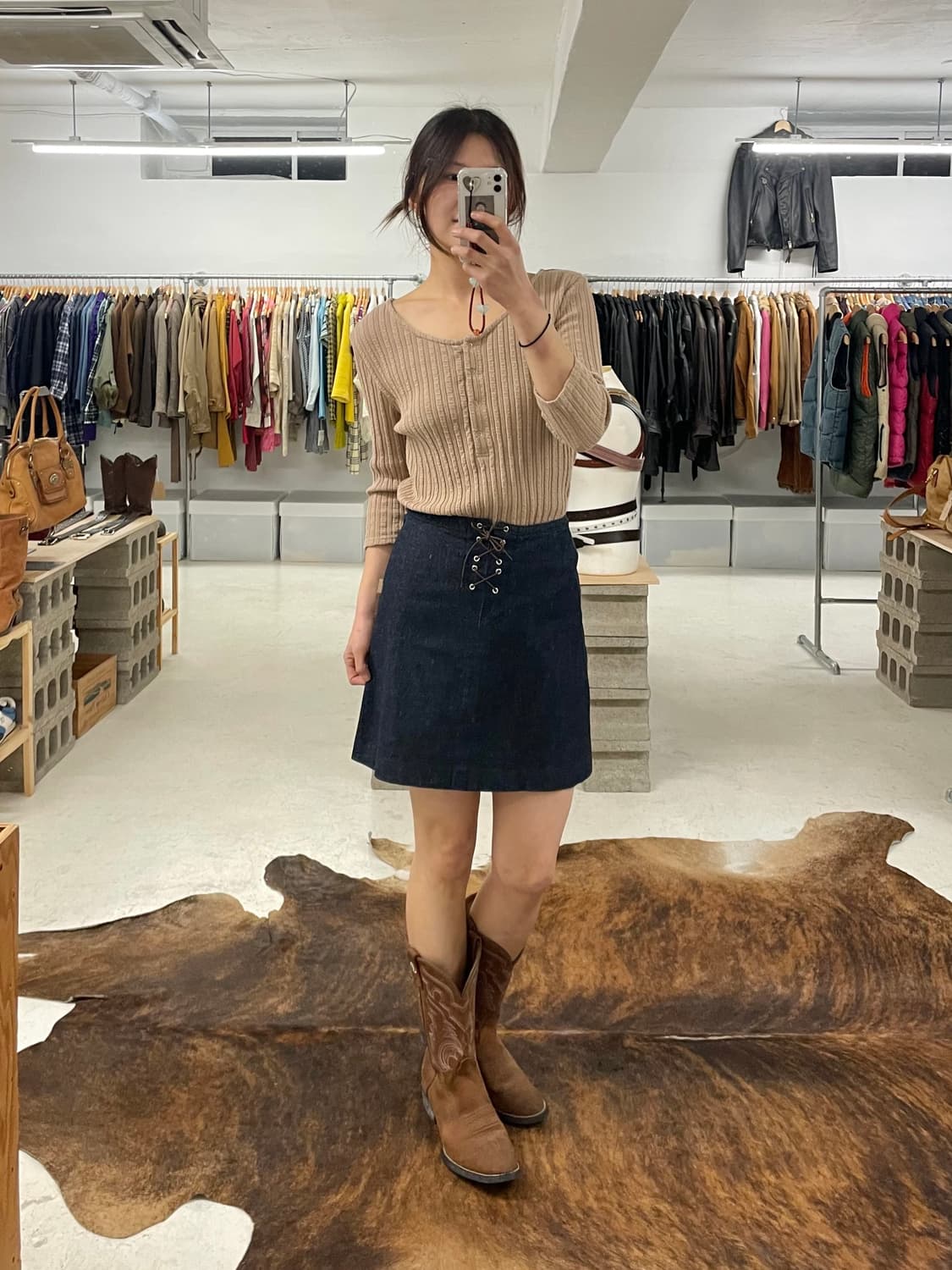 BURBERRY lace-up skirt 버버리 레이스업 스커트 상품이미지10