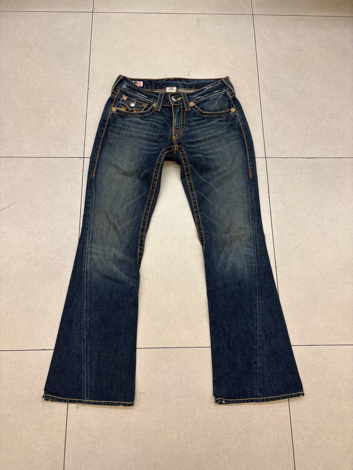 트루릴리전 레인보우 조이 부츠컷 데님 상품이미지5