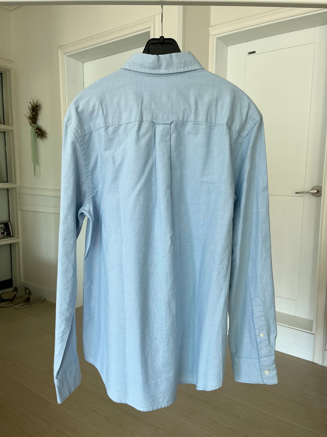 지오다노 옥스포드 셔츠 블루스카이 상품이미지2