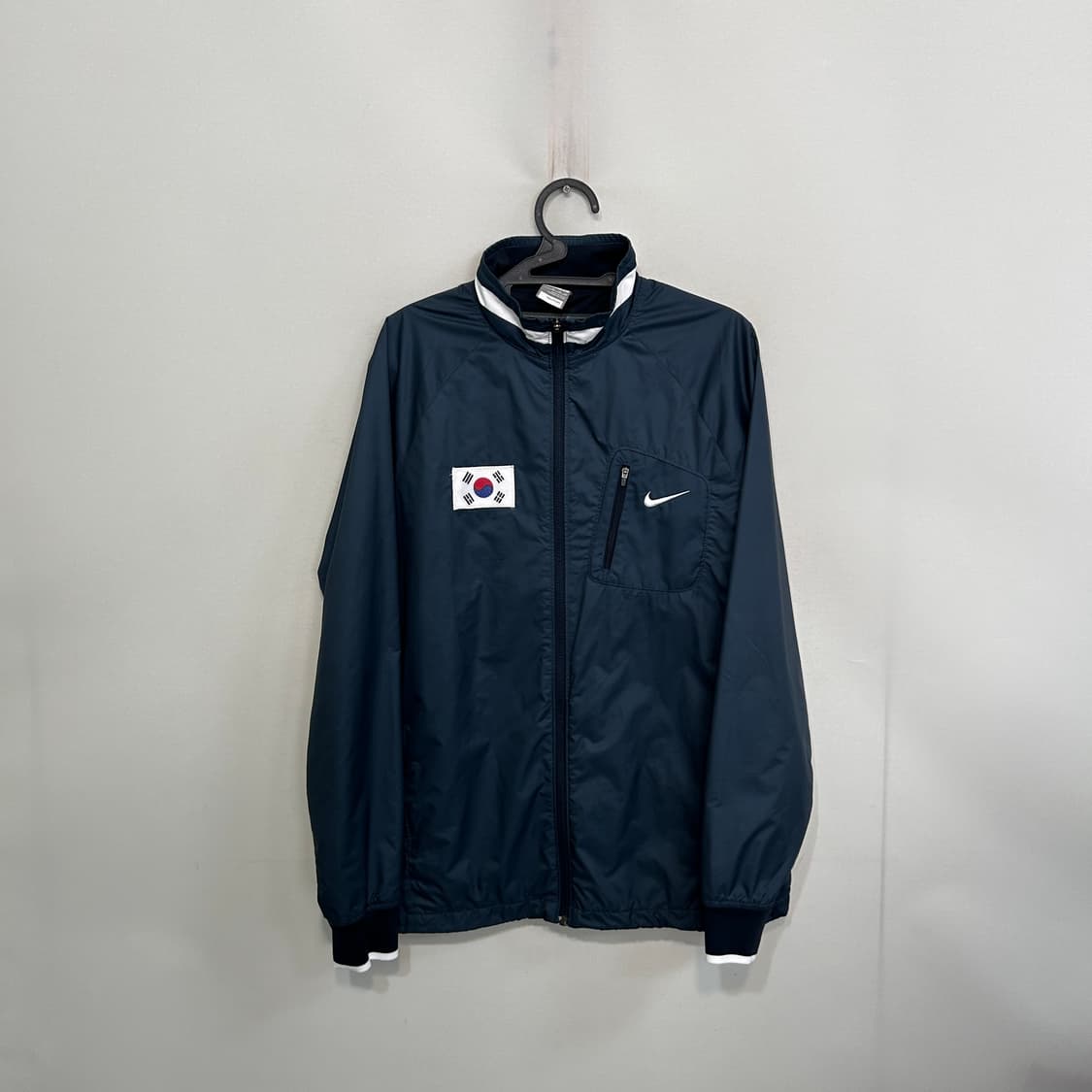 나이키 국대 팀코리아 바람막이 105 네이비 상품이미지1