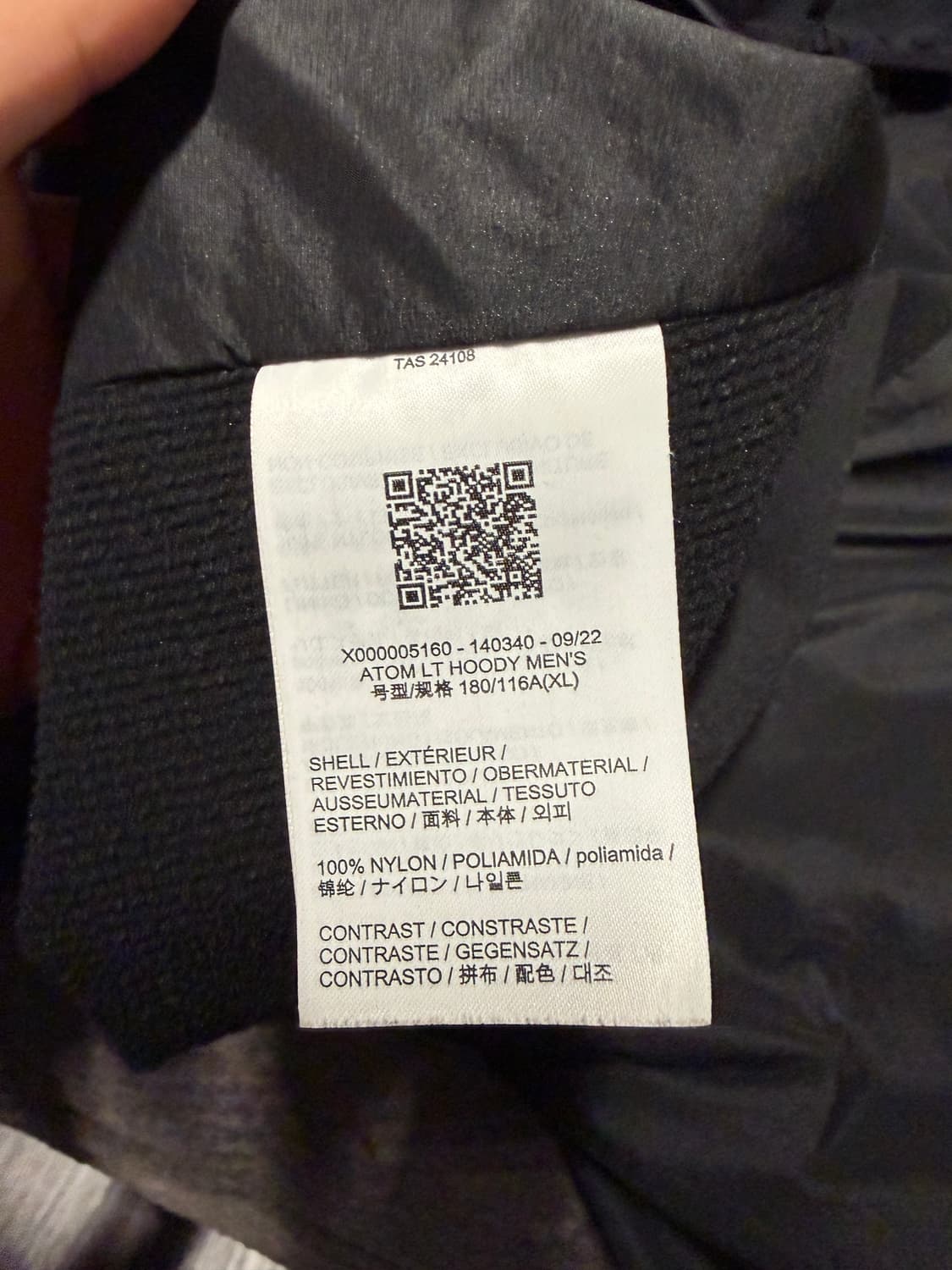 아크테릭스 아톰 LT 후디 XL 상품이미지4