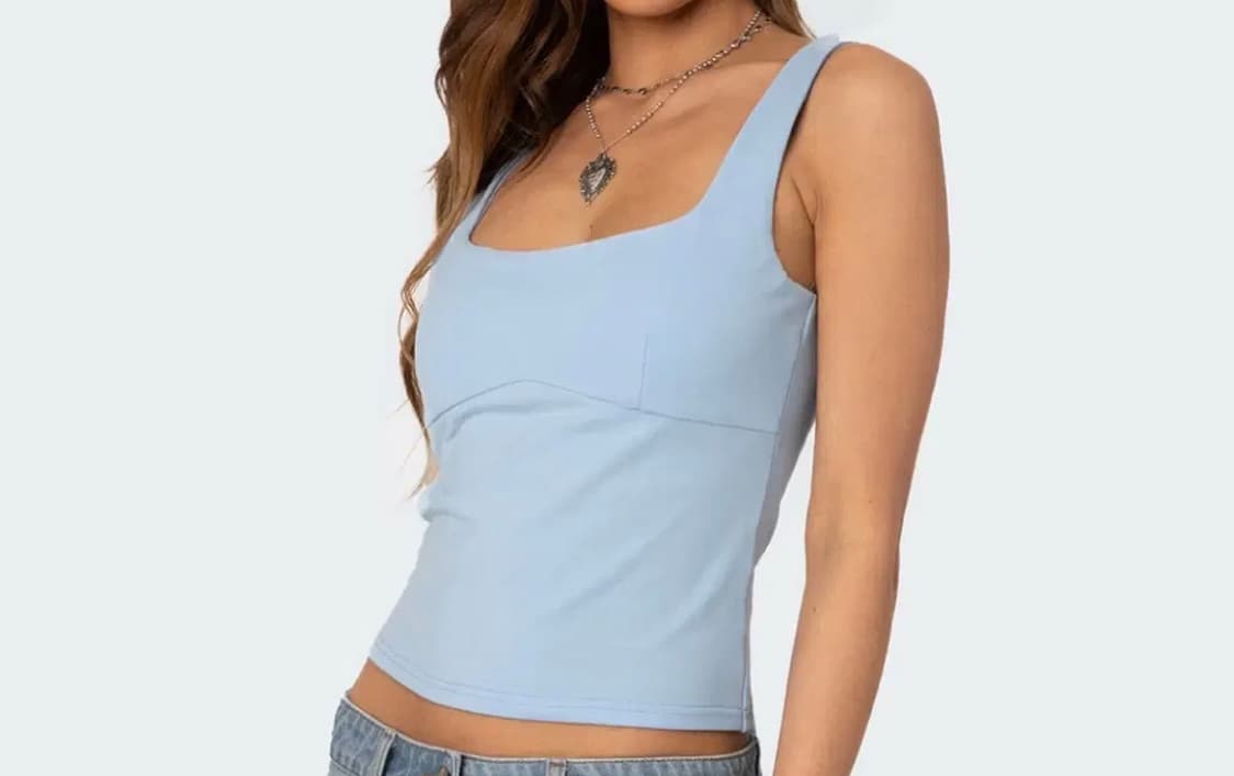 Edikted Ronda bow ribbon tank top 리본탱크탑 상품이미지2