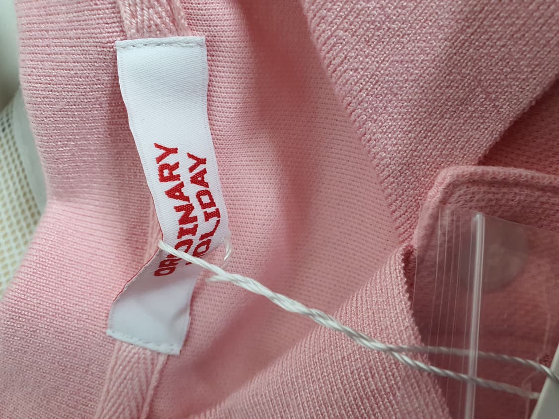 오디너리홀리데이 크롭 카라 반팔 티셔츠 f or xs~m  상품이미지5