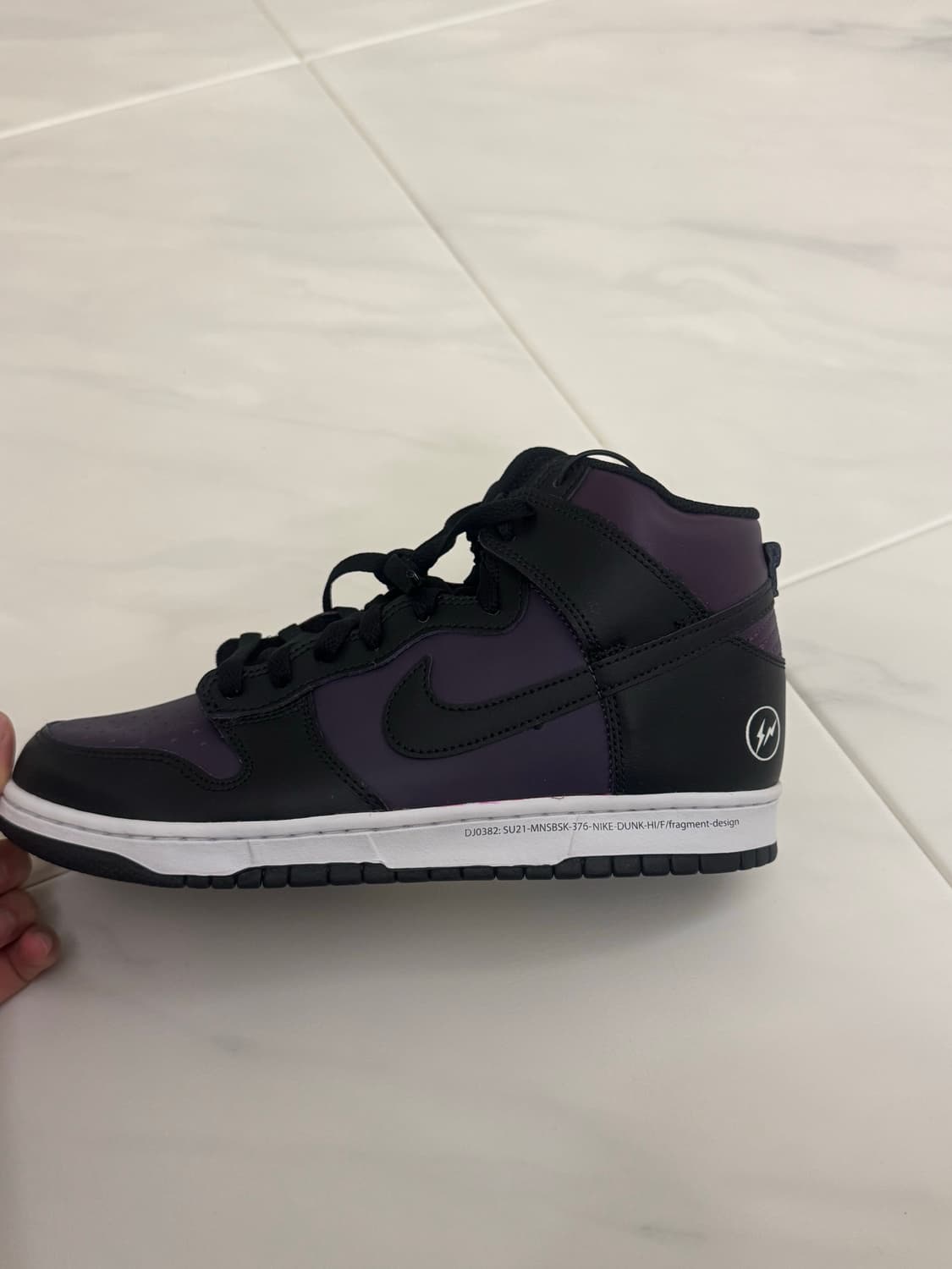 나이키 덩크 하이 / 프라그먼트 280cm 상품이미지2