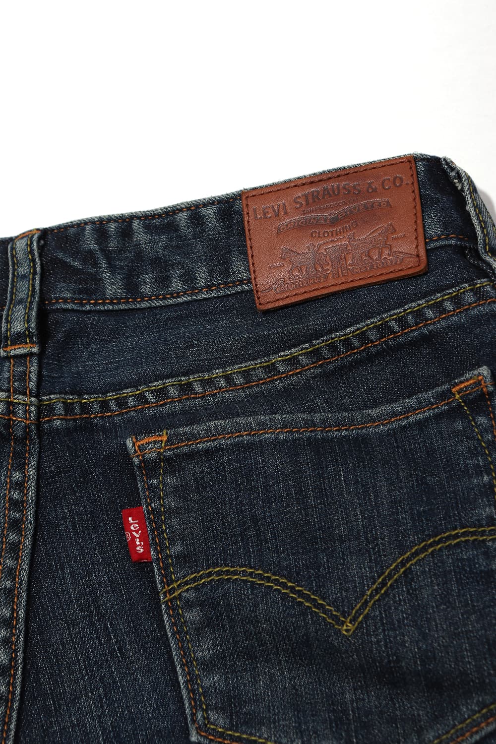 levis 진청 워싱 스키니 팬츠 women 27 상품이미지7