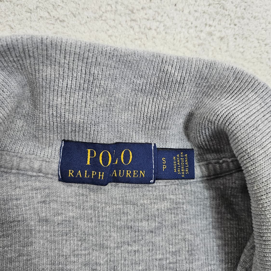 폴로 랄프 로렌 신형 반집업 니트 S 상품이미지5