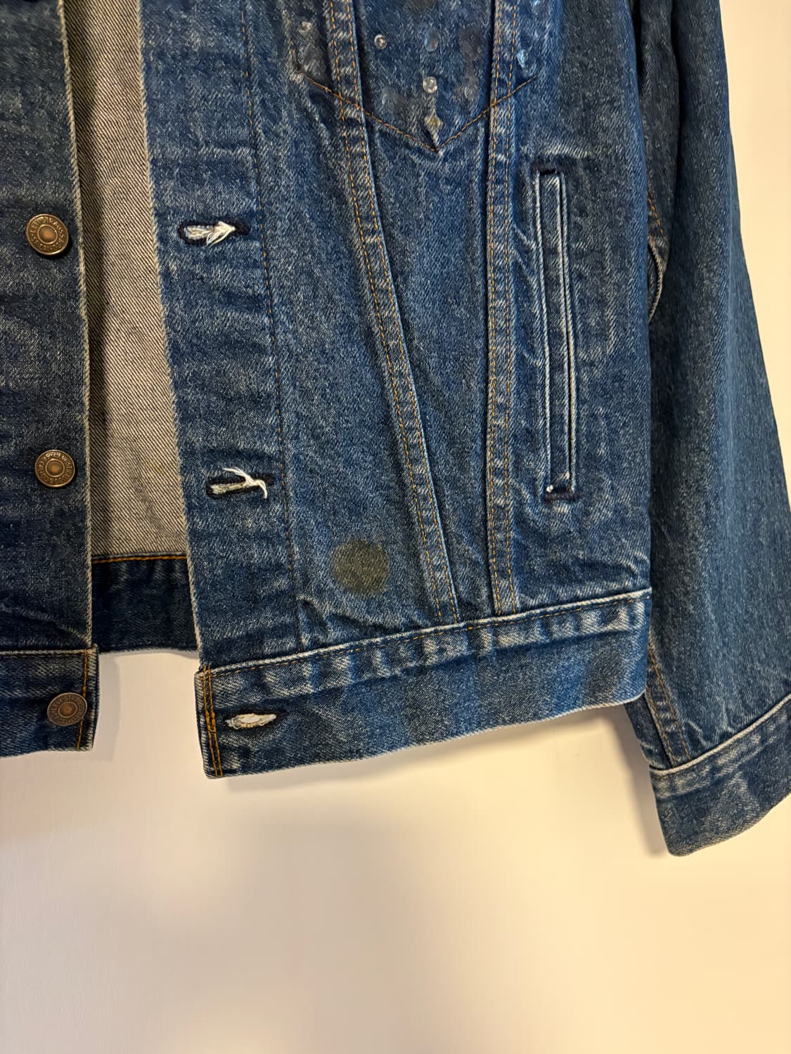 80s Levis 리바이스 70506 데님 자켓 38 (95-100) 상품이미지6