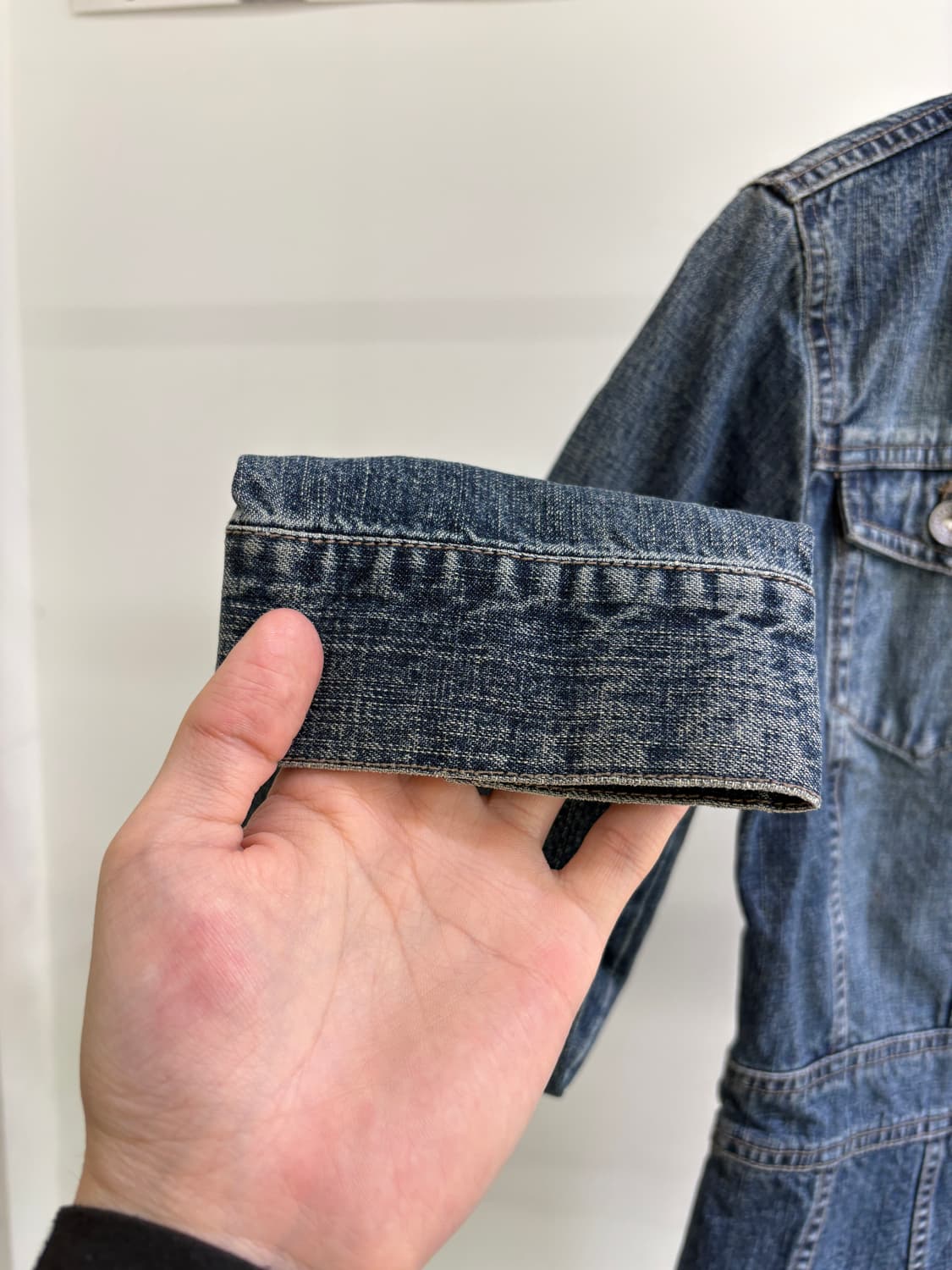 DKNY JEANS (Made in Hong Kong) 데님자켓 상품이미지4