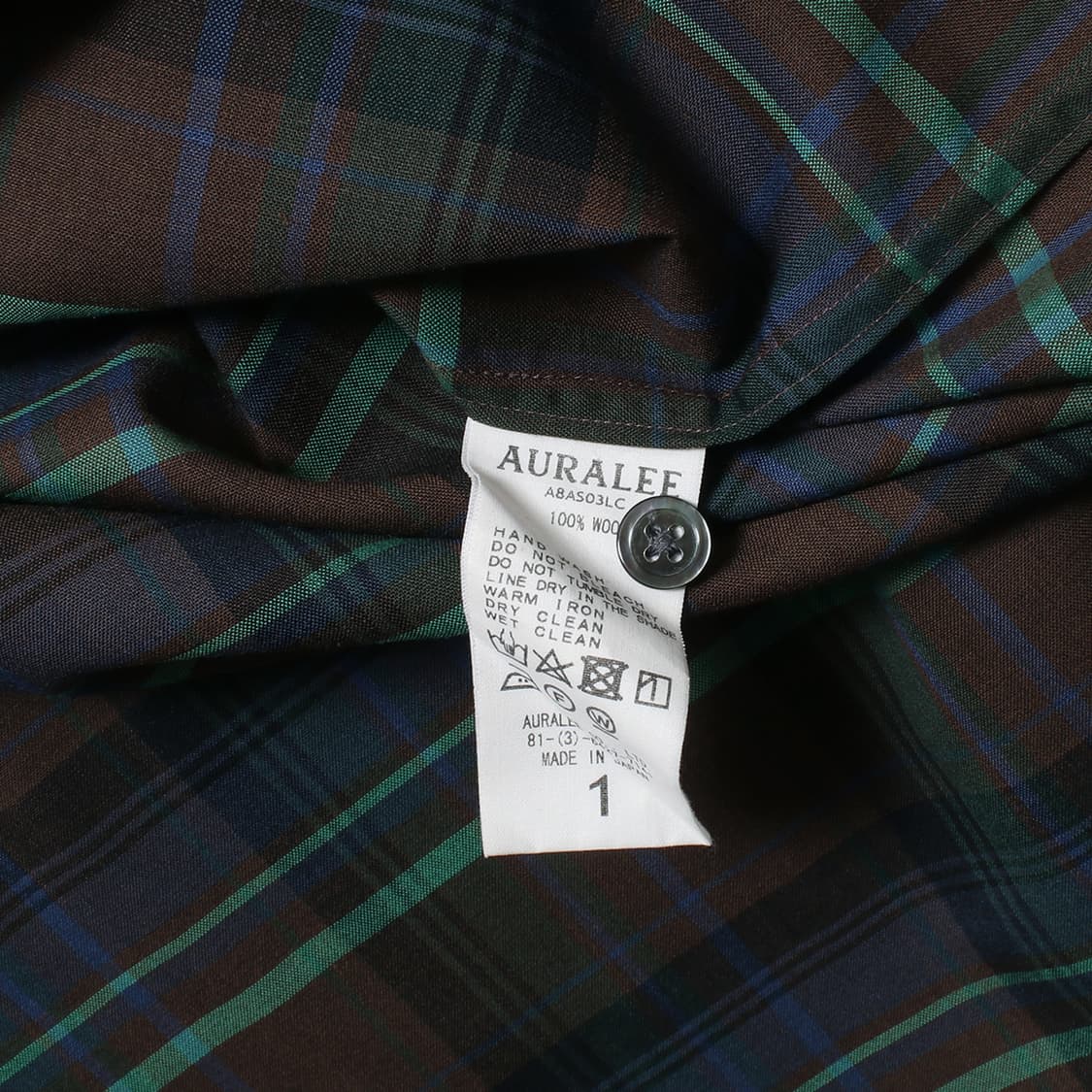 AURALEE WOOL SHIRT 상품이미지6