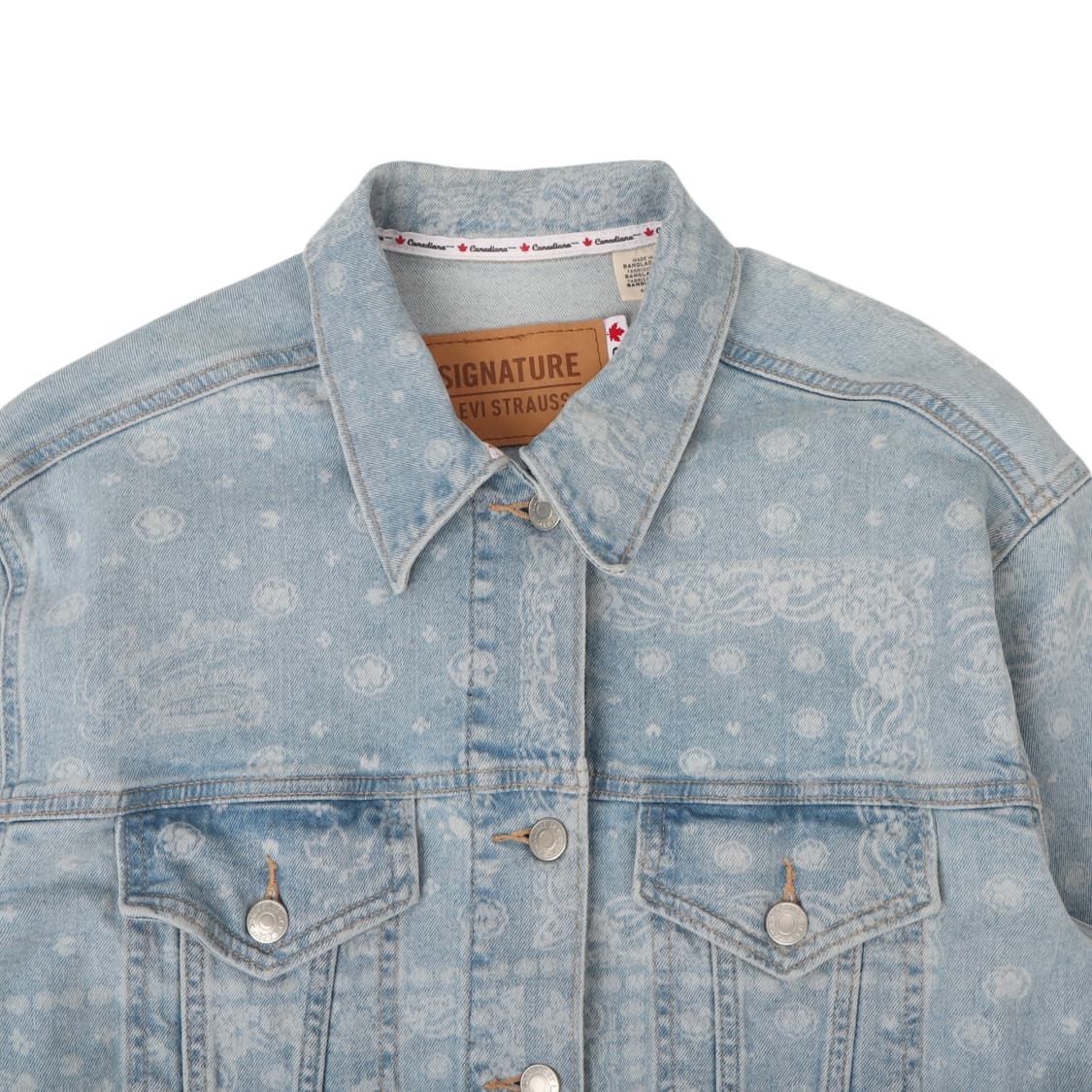 리바이스 페이즐리 캐나디아나 트러커 데님자켓 상품이미지2