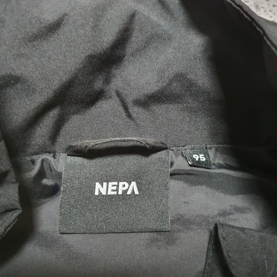 ✨ (바배) 네파 등산 블랙 바람막이 상품이미지3