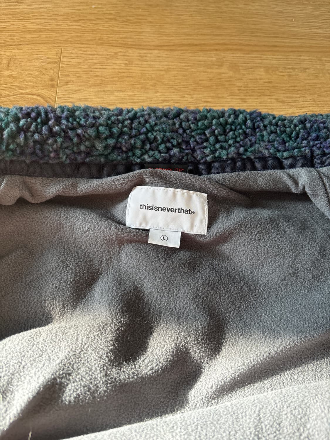 디스이즈네버댓 후리스 상품이미지2