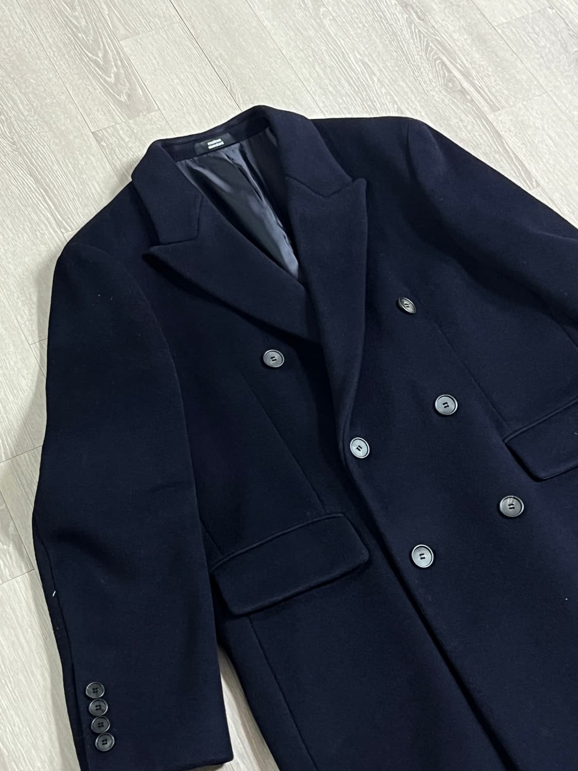 무신사 스탠다드 캐시미어 블렌디드 더블 코트 XL 상품이미지1