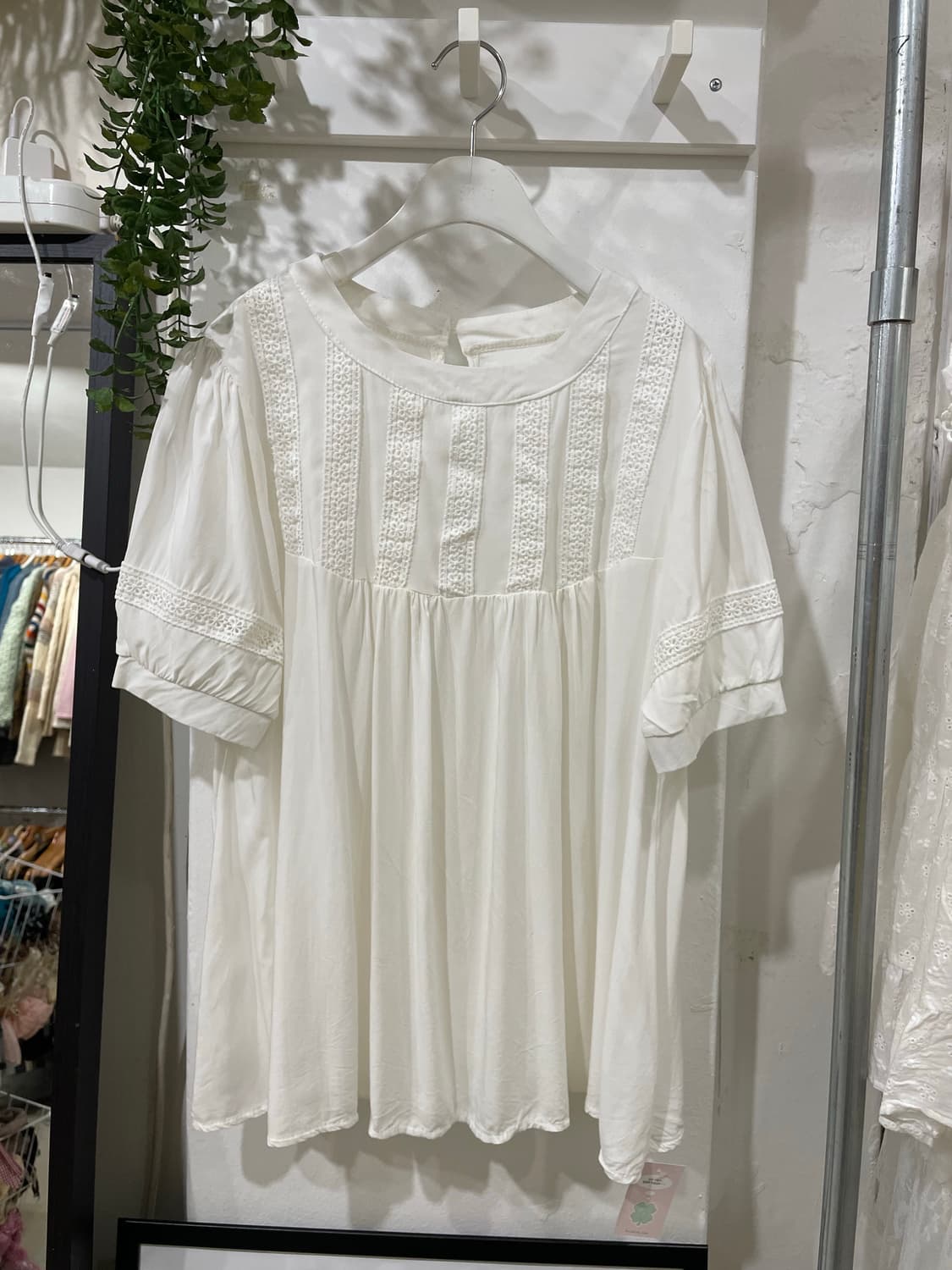 flower lace blouse 상품이미지7