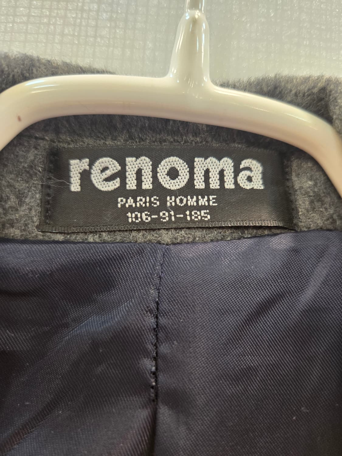 [쿨거환영]Renoma  Homme 남성 캐시미어 10% 혼방 울 코트  상품이미지4