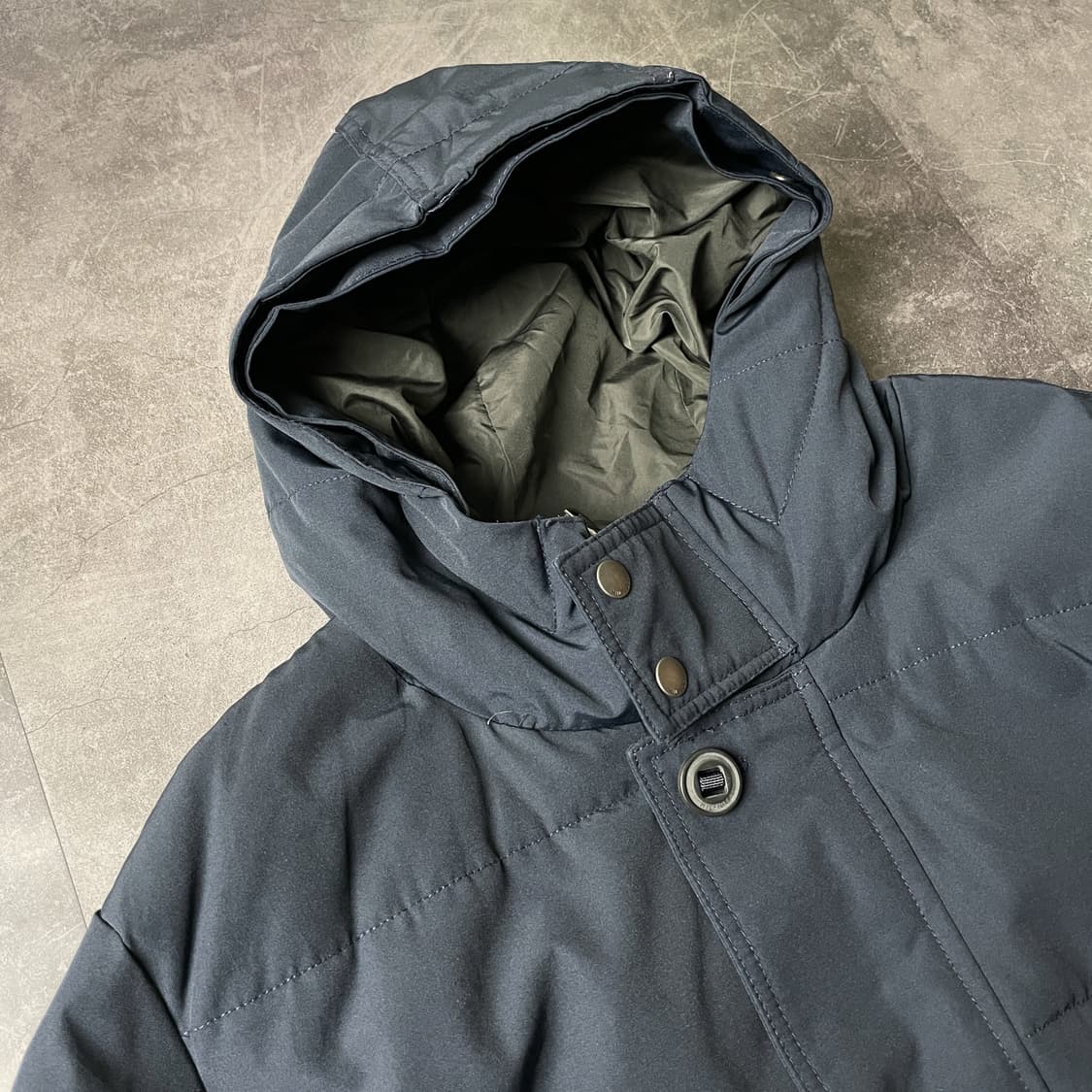 TOMMY HILFIGER 토미힐피거 후드 네이비 다운자켓 A00312 상품이미지2