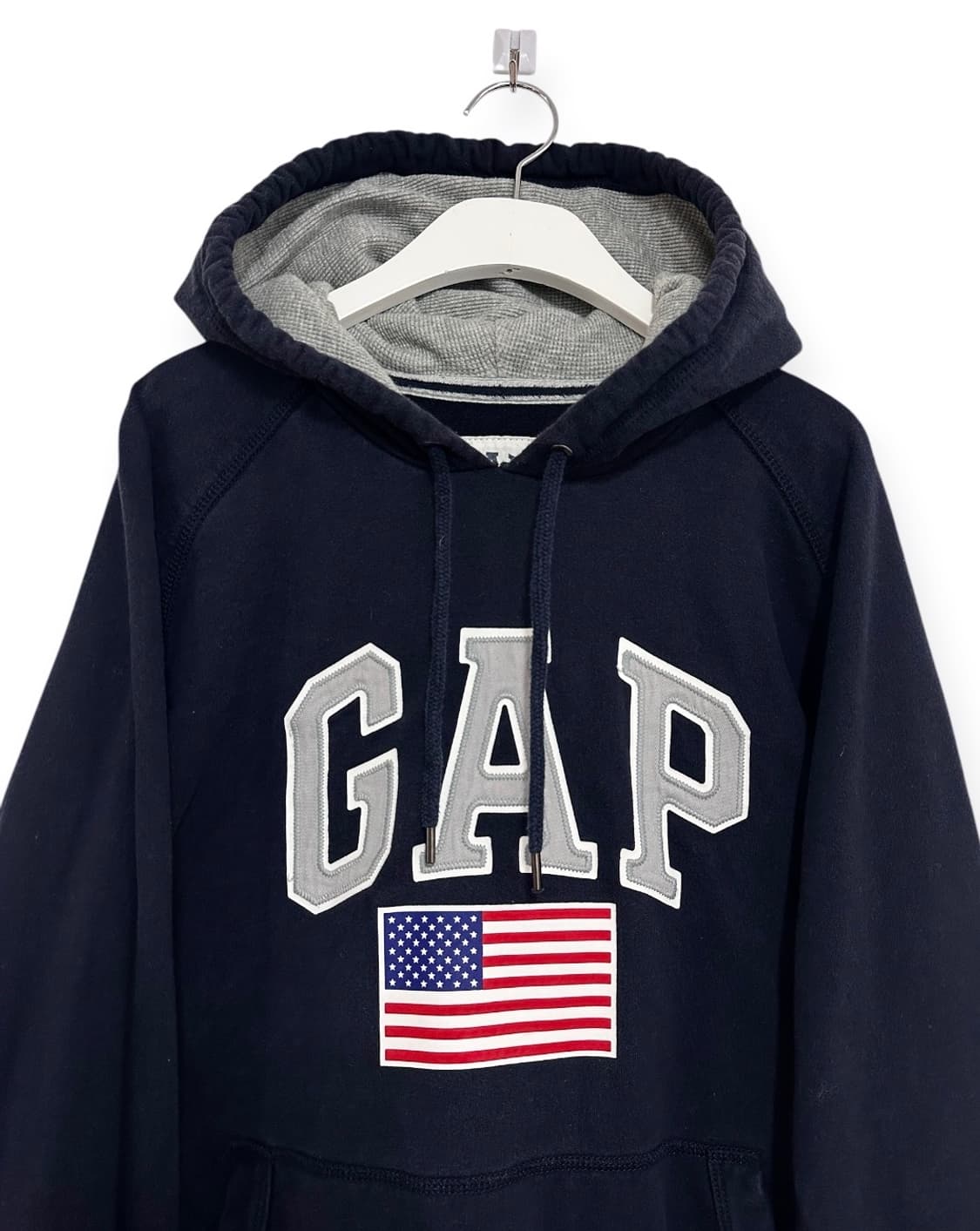 GAP 갭 성조기 네이비 후드티 상품이미지2
