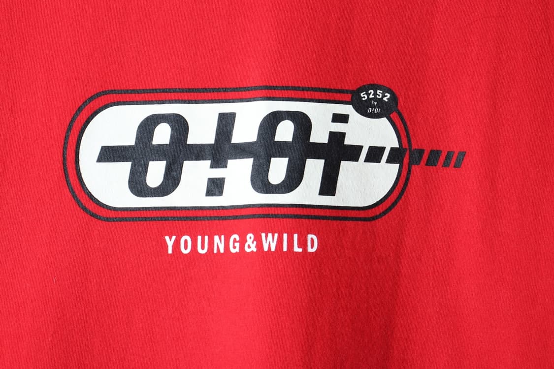 (L-XL) 오아이오아이 반팔 티셔츠 빅로고 레드 올드스쿨-7B9A 상품이미지5