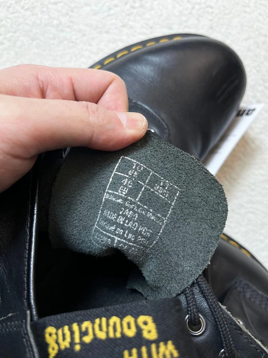 닥터마틴 1460 스무스 8홀 워커 부츠 A1719 상품이미지7