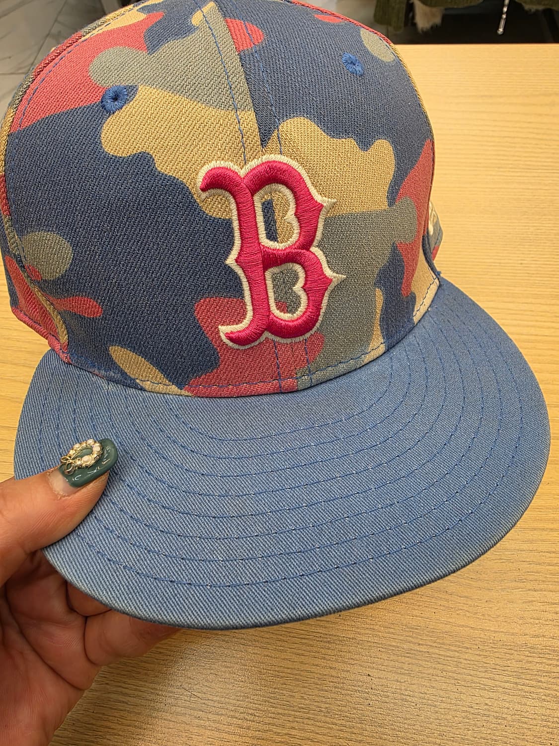 뉴에라 보스턴 카모 캡 상품이미지1