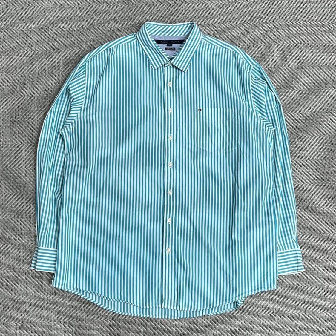 타미힐피거 클래식핏 스트라이프 셔츠 v0777 상품이미지1
