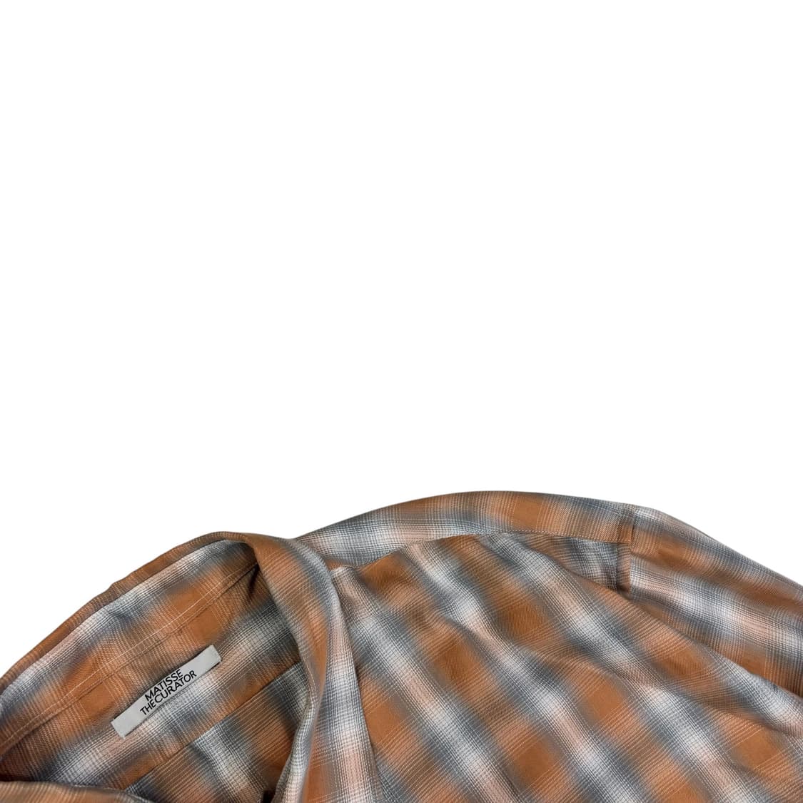 마티스 더 큐레이터 옴브레 체크 셔츠 상품이미지3