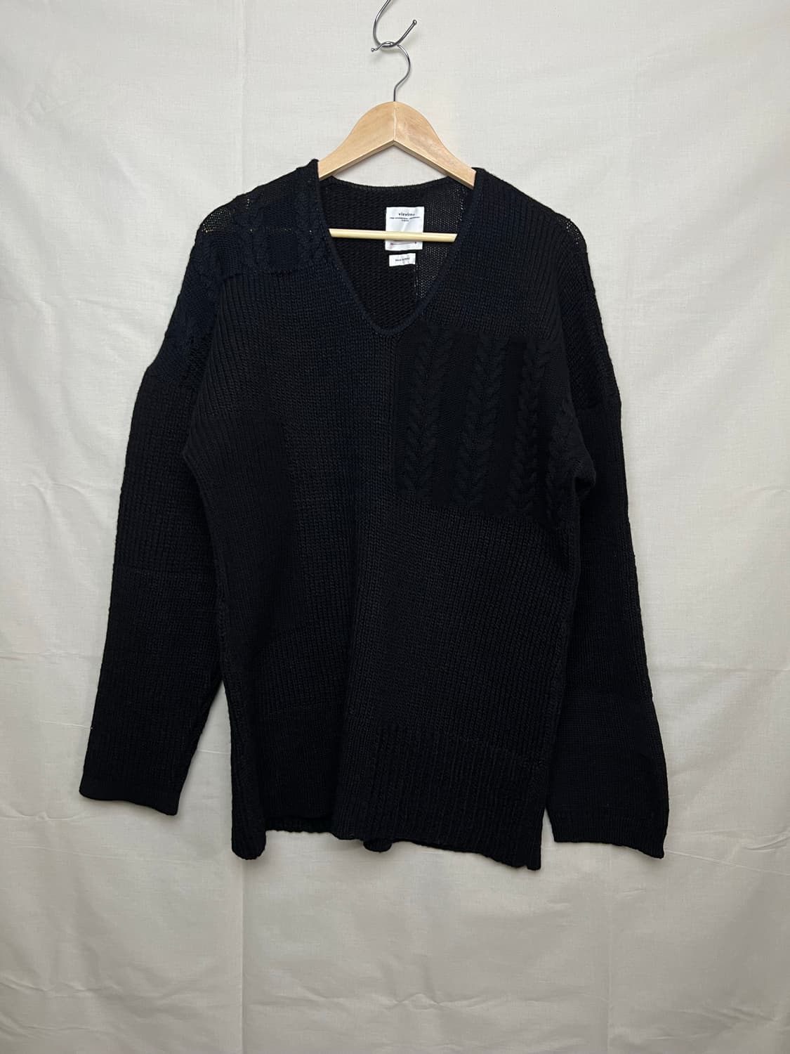 비즈빔 19AW 브이넥 하이랜드 V-NECK P.W 상품이미지1