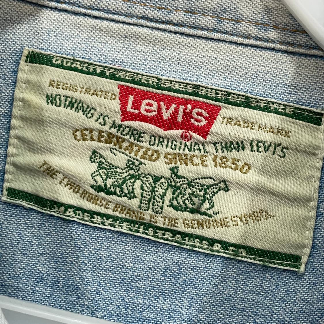 Levi’s Classic Western Denim Shirt 상품이미지8