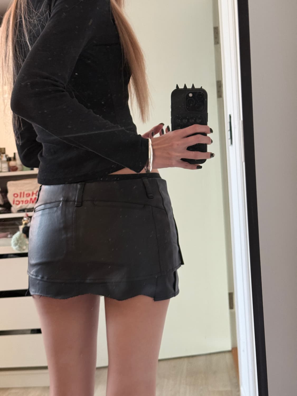 loadingroom double zip skirt 상품이미지2