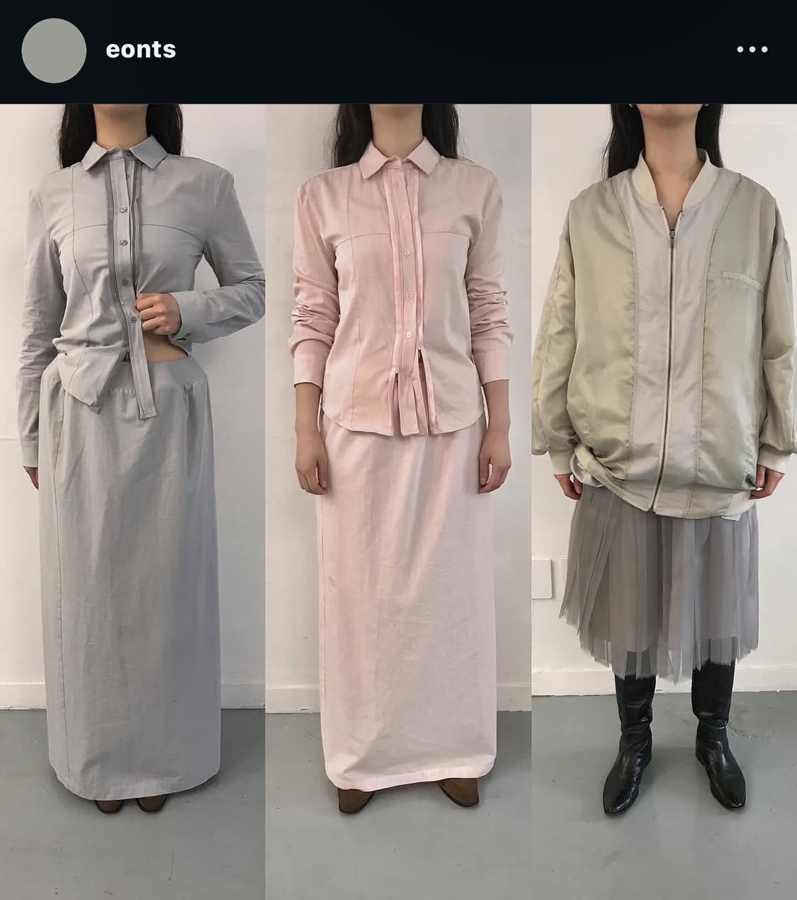 에옹쓰 스커트 상품이미지1