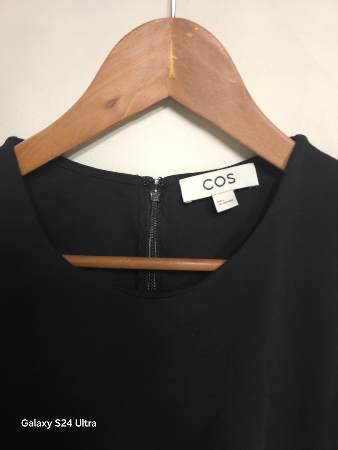 Cos 코스 블랙 언발 셔링 원피스 L ✨️정품✨️
 상품이미지4