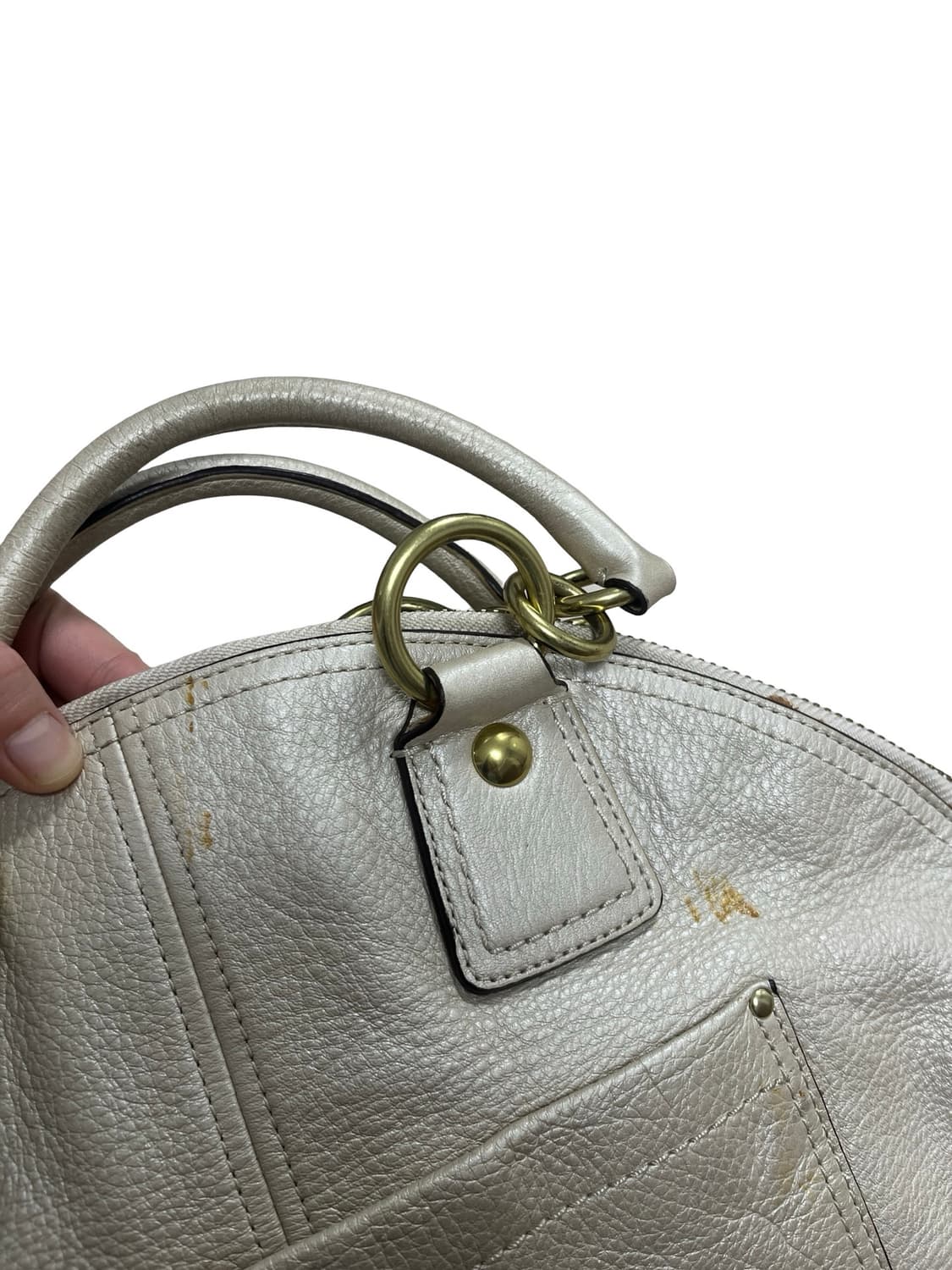 코치 실버 토드백 상품이미지4