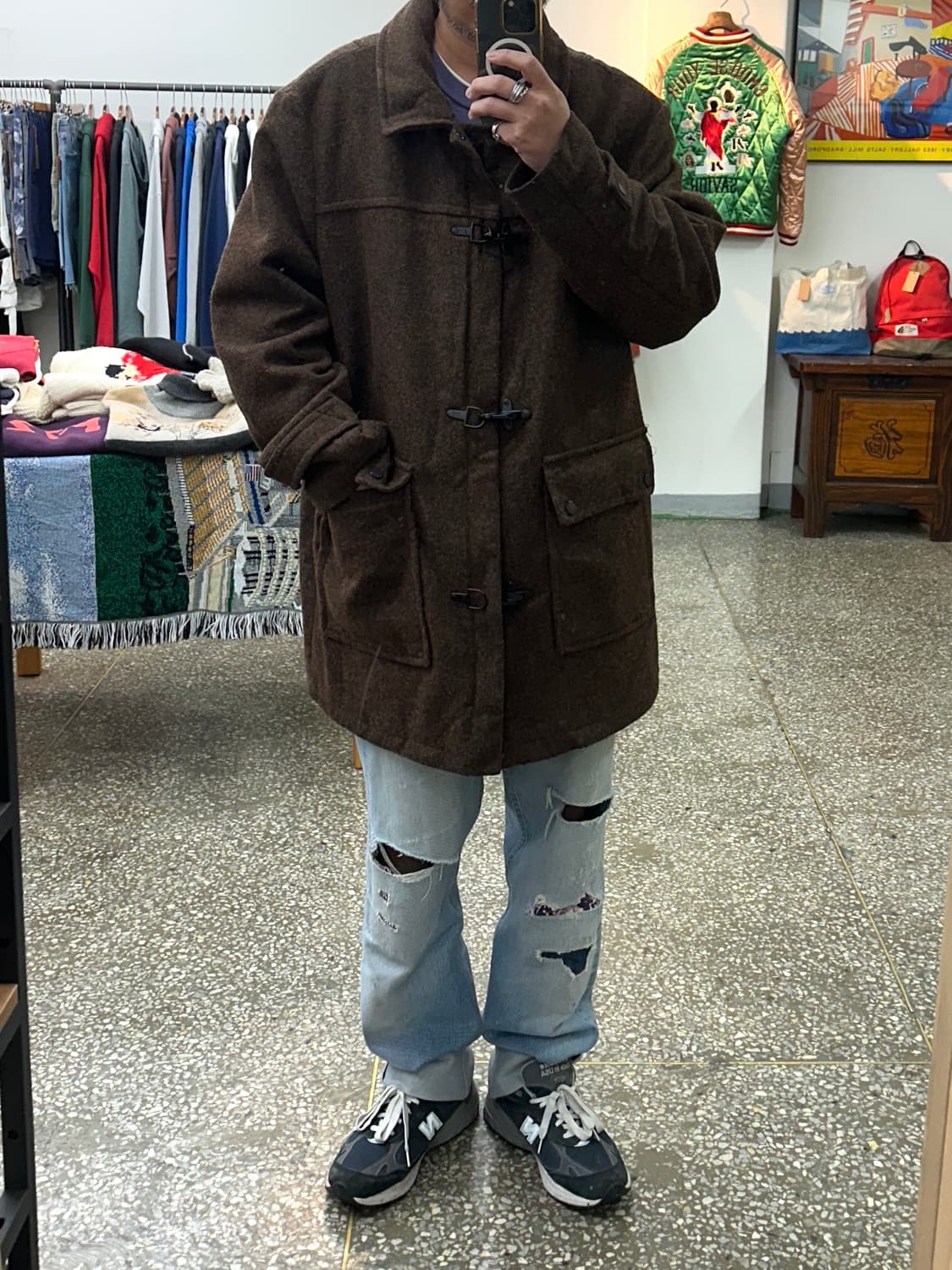 펜들턴 파이어맨 울 코트 XXL 상품이미지7